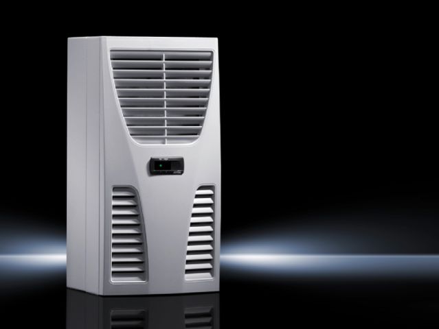 SK3303500 Rittal air conditioning TopTherm wall-mounted cooling unit 230V520W width 280 height 550 depth 210 - Rittal enclosures Rittal electric cabinet Rittal busbar Rittal fan Rittal PDU SK3303.500