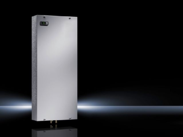 SK3363100 Rittal Air Conditioning Air/Water Heat Exchanger 500W 230V Width 280 Height 550 Depth 120 IP55 Copper/Brass Water Conductive Parts Wall Mount-SK3363.100