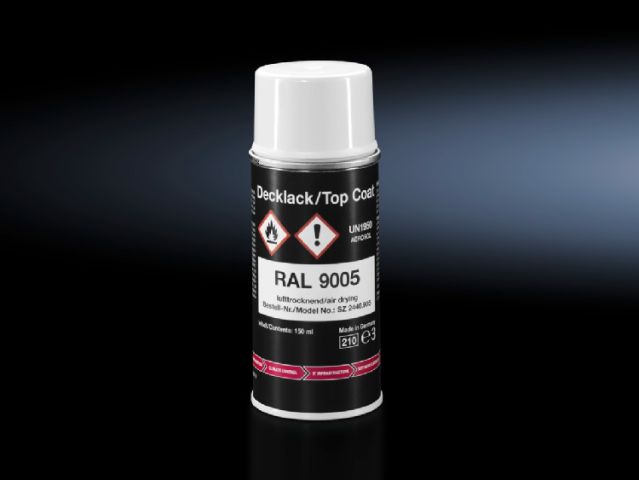 SZ2440905 Rittal enclosures SZ Spray can,150 ml,RAL 9005-Made by Rittal in Germany-Rittal cabinet Rittal electrical cabinet Rittal air conditioner Rittal busbar Rittal fan SZ2440.905