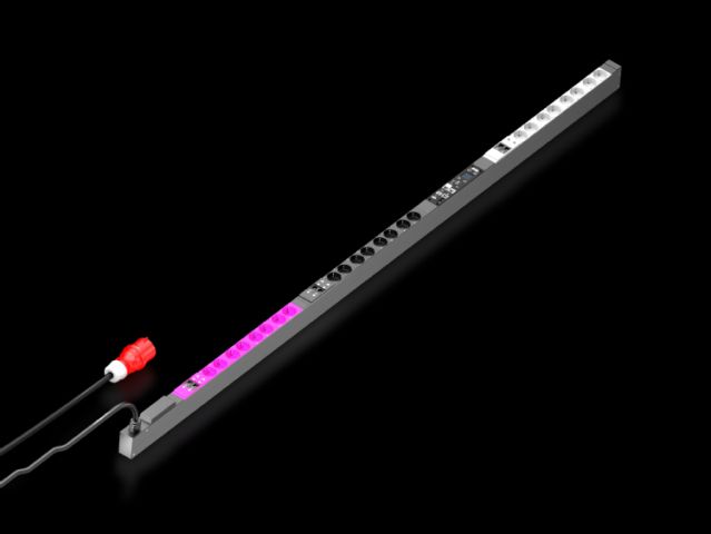 DK7979534 Rittal enclosures PDU Measurement Type 24x earthing-pin 22KW32A Voltage 400V Width 44 Height 70 Length 1095 - Made in Germany Rittal - Rittal Air Conditioning Rittal Electric Cabinet Rittal Busbar Rittal Fan Rittal PDU DK7979.534