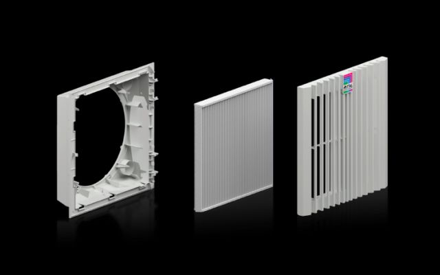 SK3399912 Rittal air conditioning Filter housing for fan-and-filter units - Rittal enclosures Rittal electric cabinet Rittal busbar Rittal fan Rittal PDU SK3399.912