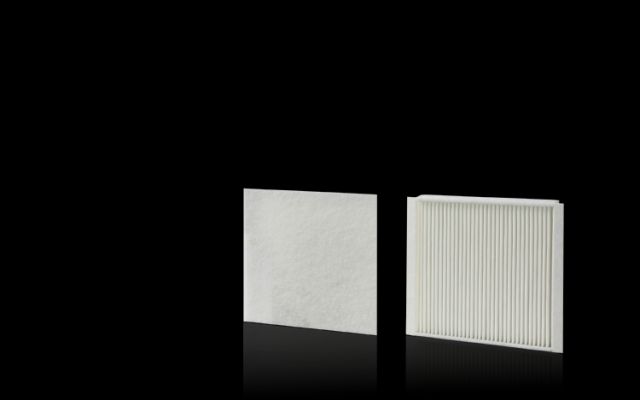 SK3182125 Rittal air conditioning Pleated filter for fan-and-filter units, roof-mounted fans, cooling units and chillers - Rittal enclosures Rittal electric cabinet Rittal busbar Rittal fan Rittal PDU SK3182.125