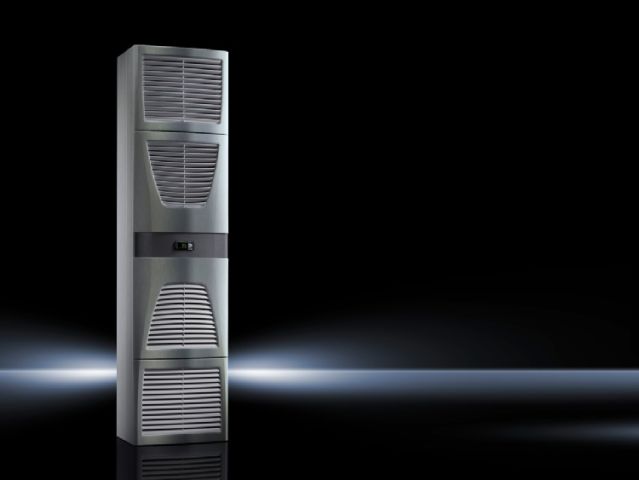 SK3332640 Rittal air conditioning TopTherm wall-mounted cooling unit Blue e 0.3-4kW - Rittal enclosures Rittal electric cabinet Rittal busbar Rittal fan Rittal PDU SK3332.640