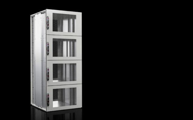 VX5313185 Rittal enclosures Compartment Rack VX IT divided into four, vented - Rittal air conditioning Rittal electric cabinet Rittal busbar Rittal fan Rittal PDU VX5313.185