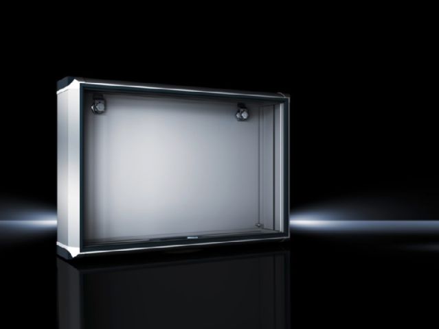 CP6380040 Rittal enclosures Optipanel Width 526.6mm Height 398.8mm Depth 110mm - Rittal air conditioning Rittal electric cabinet Rittal busbar Rittal fan Rittal PDU CP6380.040