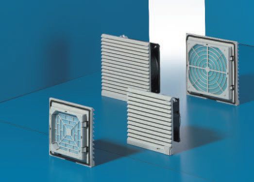 SK3322047 Rittal air conditioning DC Filter Fan 48V 55m3/h IP54 - Rittal enclosures Rittal electric cabinet Rittal busbar Rittal fan Rittal PDU SK3322.047