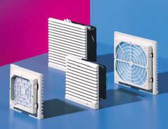 SK3323100 Rittal air conditioning Filter fan Voltage 230V air volume 105m3/h width 204 height 204 depth 12.5 - Rittal enclosures Rittal electric cabinet Rittal busbar Rittal fan Rittal PDU SK3323.100