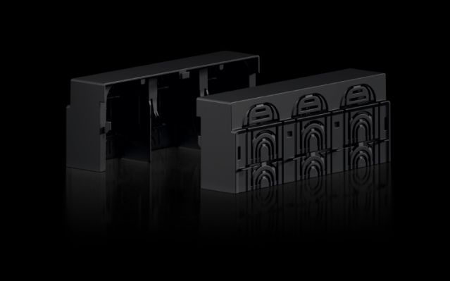 RX9365532 Rittal busbar for NH fuse-switch disconnectors RiLineX connection space cover size 2- Rittal cabinets/Rittal air conditioning/Rittal electric cabinet/Rittal fan/Rittal PDU/rittal enclosures RX9365.532