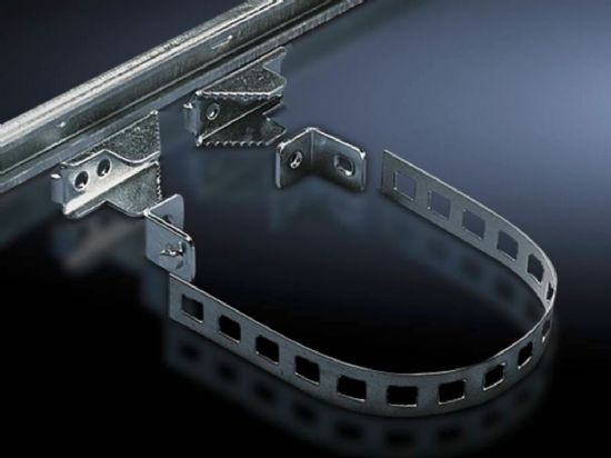 SZ2584000 Rittal enclosures Column Mounting Hardware - Stainless Steel (AISI 304) Clamping Components, Fasteners, Angle Rails, Filler Strips, Steel Plate Tensioning Bands for KL, EB, BG, AE, KS and CS Wall-mounted Outdoor Enclosures - Rittal air conditioning Rittal electric cabinet Rittal busbar Rittal fan Rittal PDU SZ2584.000