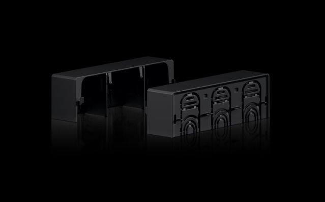 RX9365531 Rittal busbar for NH fuse-switch disconnectors RiLineX connection space cover size 1- Rittal cabinets/Rittal air conditioning/Rittal electric cabinet/Rittal fan/Rittal PDU/rittal enclosures RX9365.531
