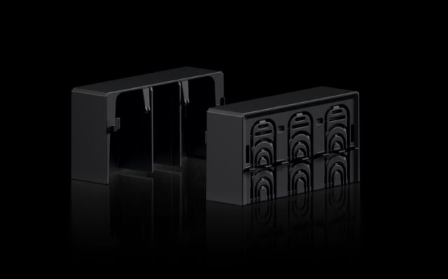 RX9365530 Rittal busbar for NH fuse-type disconnector RiLineX connection space cover size 00 - Rittal cabinets/Rittal air conditioning/Rittal electric cabinet/Rittal fan/Rittal PDU/rittal enclosures RX9365.530