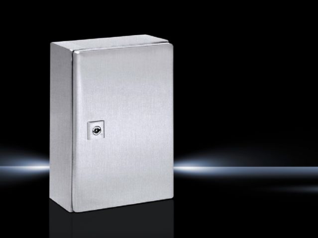 AE1001600 Rittal enclosures Compact enclosures AE Stainless steel Width 200mm Height 300mm Depth 120mm -Discontinued Replacement model KX1584000/KX1584.000 - Rittal air conditioning Rittal electric cabinet Rittal busbar Rittal fan Rittal PDU AE1001.600
