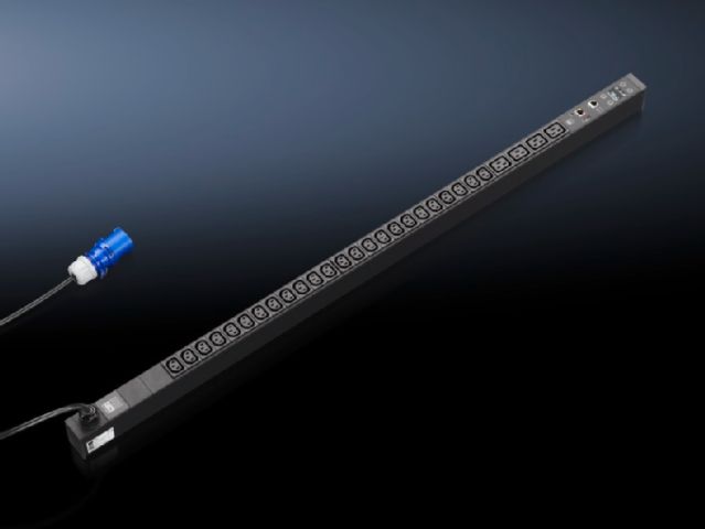 DK7955210 Rittal enclosures PDU international, metered version Width 44mm Depth 62mm Length 1225mm 24xC13,4xC19, black,1~, 16A -Discontinued Replacement model DK7979215/DK7979.215 - Rittal air conditioning Rittal electric cabinet Rittal busbar Rittal fan Rittal PDU DK7955.210