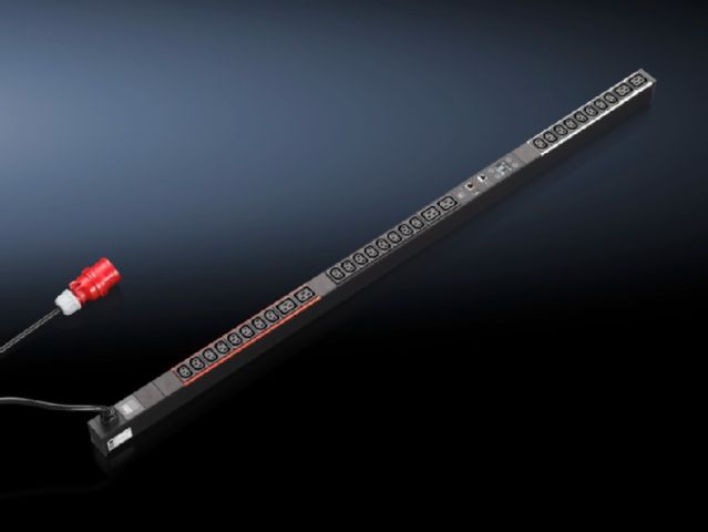 DK7955232 Rittal enclosures PDU international, metered version Width 44mm Depth 62mm Length 1395mm 24xC13,6xC19, black, 3~, 16A -Discontinued Replacement model DK7979236/DK7979.236 - Rittal air conditioning Rittal electric cabinet Rittal busbar Rittal fan Rittal PDU DK7955.232