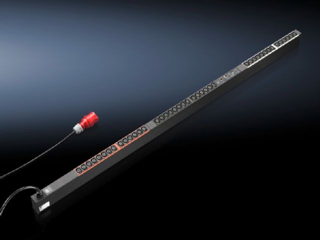 DK7955335 Rittal enclosures PDU international, switched version Width 44mm Depth 85mm Length 1755mm 42xC13, black,CEE ,3~,16A -Discontinued Replacement model DK7979342/DK7979.342 - Rittal air conditioning Rittal electric cabinet Rittal busbar Rittal fan Rittal PDU DK7955.335