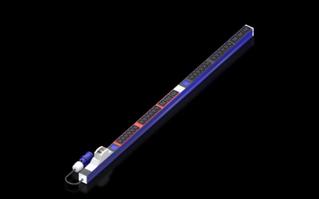 DK7979615 Rittal enclosures PDU local metered Width 44mm Depth 47mm Length 1308mm 24xC13, 6xC19, 2-pole with earthing contact - Rittal air conditioning Rittal electric cabinet Rittal busbar Rittal fan Rittal PDU DK7979.615