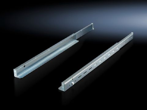 DK5501460 Rittal enclosures Slide rail, 1U, depth-variable for VX IT, TE, TX CableNet Distance between levels 400-600mm - Rittal air conditioning Rittal electric cabinet Rittal busbar Rittal fan Rittal PDU DK5501.460