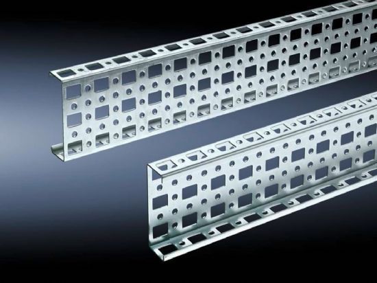 VX8100732 Rittal Rittal cabinet perforated mounting rail profile with mounting flange 23x89mm - Rittal air conditioning Rittal electric cabinet Rittal busbar Rittal fan Rittal PDU VX8100.732