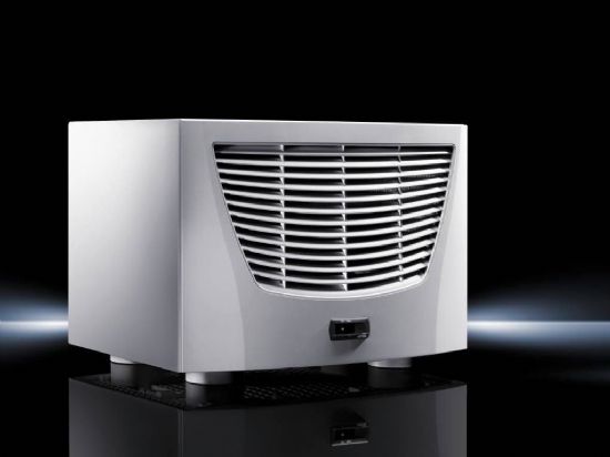 SK3384110 Rittal Air Conditioner Top-Mounted Cooling Unit, Steel Plate with Foundation, Controller 1500W/115V/110V, Width 597cm, Height 417cm, Depth 475cm-Rittal cabinets/Rittal air conditioning/Rittal electric cabinet/Rittal fan/Rittal PDU/rittal-SK3384.110