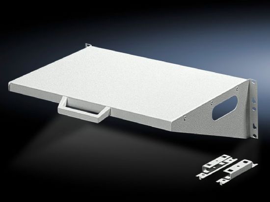 DK7183100 Rittal cabinet bracket tabletop for suspension and positioning on 482.6mm profile for imperial system, 450mm wide and 295mm deep-Rittal cabinets/Rittal air conditioning/Rittal electric cabinet/Rittal fan/Rittal PDU/rittal-DK7183.100