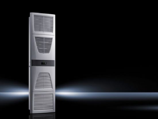 SK3366505 Rittal Air Conditioner Wall-Mounted Cooling Capacity 1250W 230V Width 435mm Height 1590mm Depth 204 Stainless Steel Air Conditioner TopTherm Blue e Slim New Product-Rittal enclosures/Rittal air conditioning/Rittal electric cabinet/Rittal fan/Rittal PDU-SK3366.505