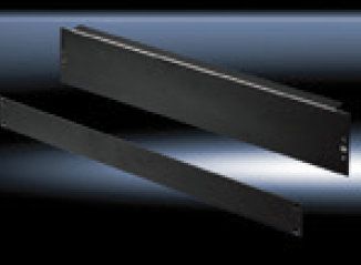 DK7187119 Rittal Enclosure 1U Blanking Panel, 44mm Height, Sheet Steel, RAL 9005-Rittal cabinet/Rittal air conditioning/Rittal electric cabinet/Rittal fan/Rittal PDU-DK7187.119