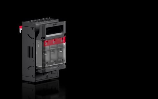 RX9364110 Rittal Busbar System RiLineX Fuse Holder; Width 106, Height 195, Depth 105; Current 60A; Class J Fuse; Fuse Length 60mm, Diameter 27mm-Rittal cabinet/Rittal air conditioning/Rittal electric cabinet/Rittal fan/Rittal PDU-RX9364.110