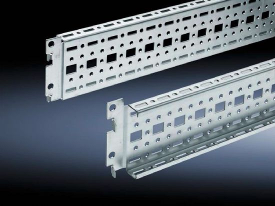 TS8612140 Rittal enclosure perforated profile, TS with flange, perforated rail, 17x73mm wide/deep 400mm long 340mm. Used for adjusting and mounting universal brackets or components; simply suspend and fix them to the TS. Five rows of holes are provided for internal mounting surfaces-Rittal cabinet/Rittal air conditioning/Rittal electric cabinet/Rittal fan/Rittal PDU-TS8612.140