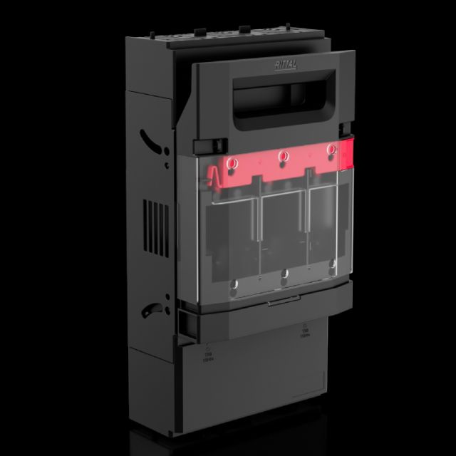 RX9363116 Rittal Busbar SystemRiLineX NH Fuse-Switch-Disconnector Dimensions: Width 182, Height 298, Depth 111; Size 1; M10 Screw-Rittal cabinet/Rittal air conditioning/Rittal electric cabinet/Rittal fan/Rittal PDU-RX9363.116