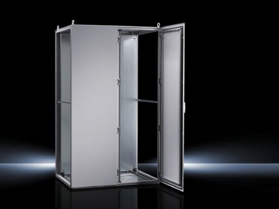 TS8004500 Rittal enclosure parallel system, TS8 width 1000mm, height 2000mm, depth 400mm, mounting plate width 899mm, height 1896mm, 2 doors, IP55-Rittal cabinet/Rittal air conditioning/Rittal electric cabinet/Rittal fan/Rittal PDU-TS8004.500