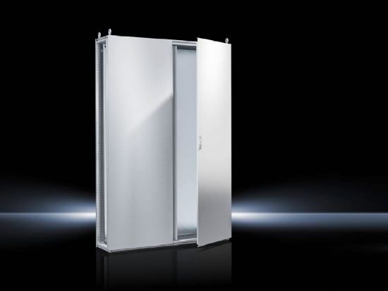 TS8204500 Rittal enclosure parallel system, TS8 width 1200mm, height 2000mm, depth 400mm, mounting plate width 1099mm, height 1896mm, 2 doors, IP55-Rittal cabinet/Rittal air conditioning/Rittal electric cabinet/Rittal fan/Rittal PDU-TS8204.500