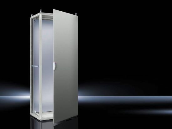 TS8405510 Rittal enclosure parallel system, TS8, 400mm wide, 2000mm high, 500mm deep, 1 door, IP55 rating, without mounting plate-Rittal cabinet/Rittal air conditioning/Rittal electric cabinet/Rittal fan/Rittal PDU-TS8405.510
