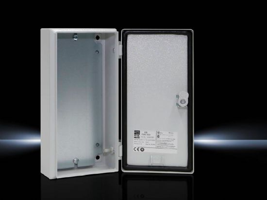 EB1545500 Rittal Enclosure Compact Control Box Width 150, Height 300, Depth 80; Mounting Plate Width 125, Height 285; IP66 Waterproof-Rittal cabinet/Rittal air conditioning/Rittal electric cabinet/Rittal fan/Rittal PDU–EB1545.500