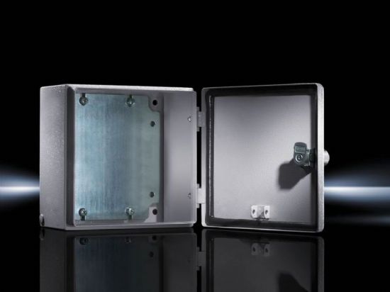 EB1551500 Rittal Enclosure Compact Control Box Width 150, Height 150, Depth 80; Mounting Plate Width 125, Height 135; IP66 Waterproof-Rittal cabinet/Rittal air conditioning/Rittal electric cabinet/Rittal fan/Rittal PDU–EB1551.500
