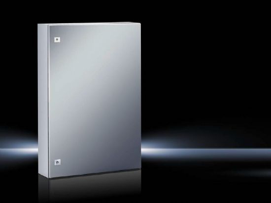 AE1016600 Rittal Enclosure Stainless Steel Compact Control Box, 800mm wide, 1000mm high, 300mm deep, Mounting Plate, 739mm wide, 955mm high, IP66-Rittal cabinet/Rittal air conditioning/Rittal electric cabinet/Rittal fan/Rittal PDU-AE1016.600