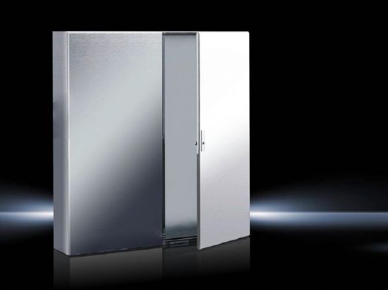 AE1019600 Rittal Enclosure Stainless Steel Compact Control Box, 1000mm wide, 1200mm high, 300mm deep, Mounting Plate, 940mm wide, 1155mm high, IP55-Rittal cabinet/Rittal air conditioning/Rittal electric cabinet/Rittal fan/Rittal PDU-AE1019.600