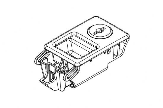 TS5050614 Rittal Enclosure IT Side Wall Lock-Rittal cabinet/Rittal air conditioning/Rittal electric cabinet/Rittal fan/Rittal PDU-Rittal cabinet/Rittal air conditioning/Rittal electric cabinet/Rittal fan/Rittal PDU-TS5050.614