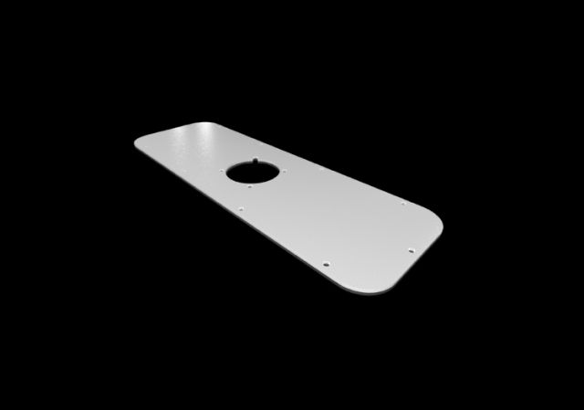 AX7993575 Rittal Enclosure cover plate for support arm system, 447mm wide, 149mm deep-Rittal cabinet/Rittal air conditioning/Rittal electric cabinet/Rittal fan/Rittal PDU-AX7993.575