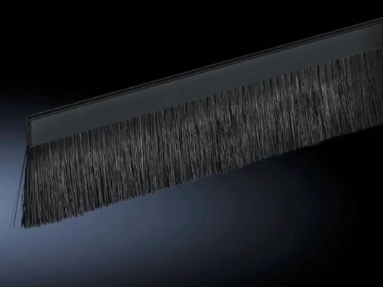 DK7072200 Rittal Enclosure Brush Strips for Flat Parts, Cover Plates, and Customized Expansion of Plates - 2M for Plate Thickness 0.6-1.5mm, Brush Length 30mm, Maximum Opening Height 38mm-Rittal cabinet/Rittal air conditioning/Rittal electric cabinet/Rittal fan/Rittal PDU-DK7072.200