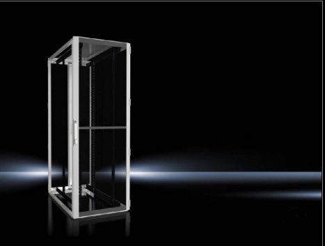 DK5516110 Rittal  Enclosure Network/Server Cabinet TSIT with Mesh Door and 19-inch Mounting Angle Rails RAL7035 Width 800 Height 2200 Depth 1200 Height 47U-Rittal cabinet/Rittal air conditioning/Rittal electric cabinet/Rittal fan/Rittal PDU-DK5516.110