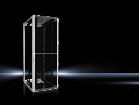 DK5514110 Rittal  Enclosure Network/Server Cabinet TSIT with Mesh Door and 19-inch Mounting Angle Rails RAL7035 Width 800 Height 2200 Depth 1000 Height 47U-Rittal cabinet/Rittal air conditioning/Rittal electric cabinet/Rittal fan/Rittal PDU-DK5514.110