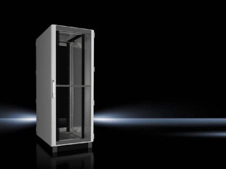 DK5509161 Rittal Enclosure Server Rack (TSIT) with Mesh Door, Pre-installed with 19-inch Mounting Frame, 800mm wide, 2000mm high, 1000mm deep-Rittal cabinet/Rittal air conditioning/Rittal electric cabinet/Rittal fan/Rittal PDU-DK5509.161
